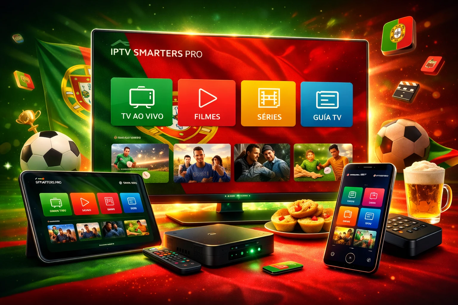 IPTV Smarters Pro Portugal – Assistir TV ao Vivo, Filmes e Séries em Smart TV, Tablet e Smartphone